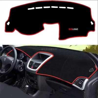 Для Peugeot 207 Коврик на приборную панель Солнцезащитный коврик Защита ковра Аксессуары 2009 2010 2011 2012 2013