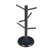 Bamboo Mug Hanging Display Rack Drinkware Shelf With 6 Hooks Tree Shape Wood Coffee Tea Cup Storage Holder Stand Cup Holders 5