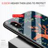 Чехол для телефона из закаленного стекла для iPhone 11 12 13 14 15 16 17 Redmi 10 12 14C Note10 Note14 Xiaomi 11Lite PocoC75 Мягкий край Ударопрочный Гладкий чехол