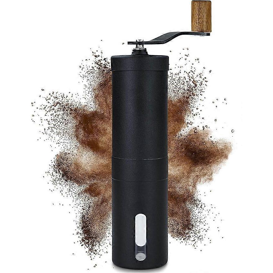 Stainless steel manual coffee grinders and continuous grinders