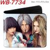Devil May Cry Wallet Short Bifold Colorful Print Anime Game Card Holder Coin Pocket Collectible Gift 1pcs
