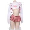 Virgin Killer Sweater Lolita Knit Cat Claw Sweater Sexy Fashion Funny Cosplay Clothes Costume Dumpling Girl Style Cosplay Costume Top Sexy Costume
