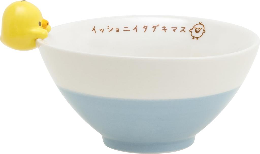 Rilakkuma Kitchen Zakka Teacup with Mascot Kiiroitori TK17103