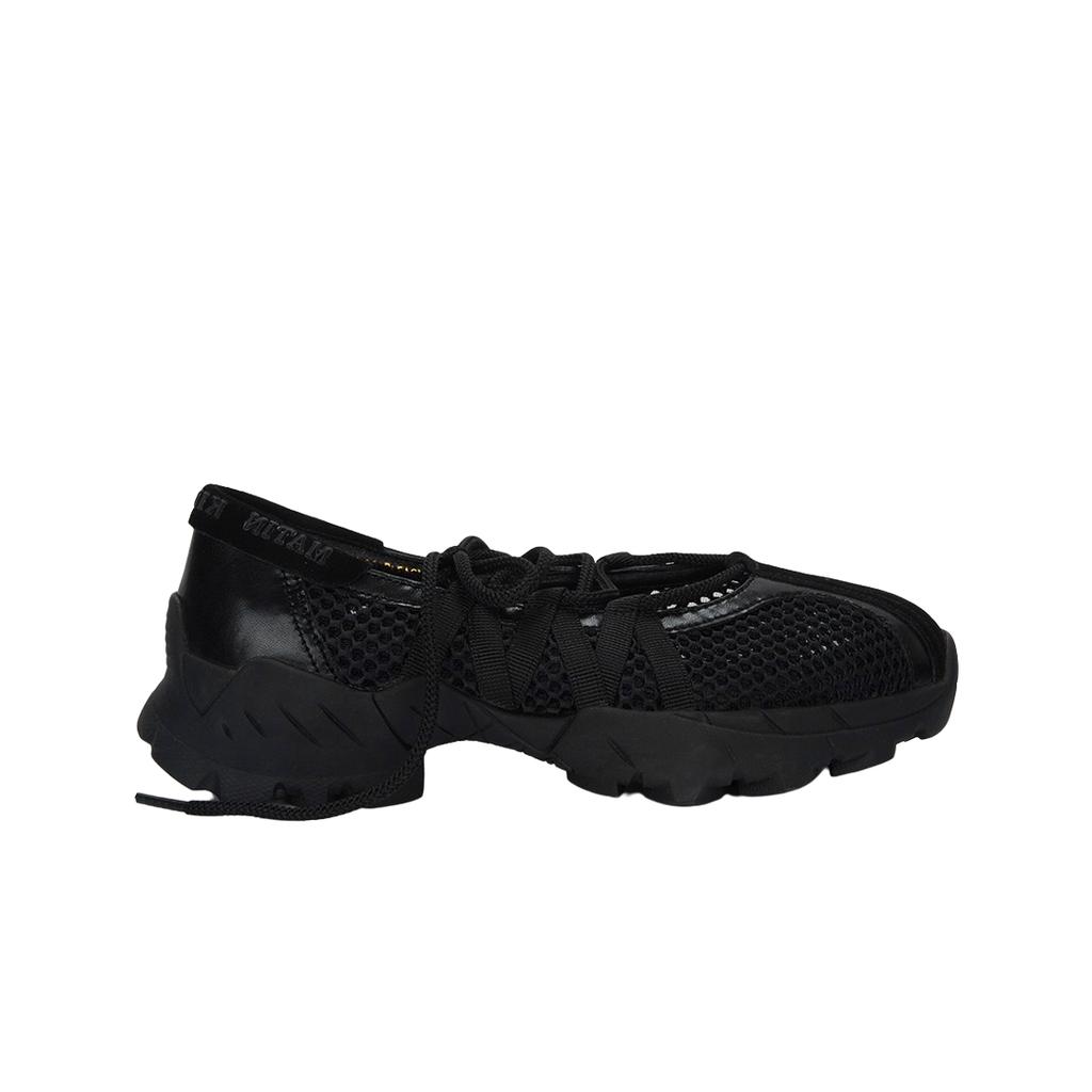 (w) Matin Kim Mesh Ballet Sneakers Black
