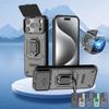 Для iPhone 17 Pro Max Чехол Сдвижная Камера Чехол для Телефона iPhone 17 Air iPhone 17 Pro Max Чехол Броня ПК Ударопрочная Задняя Крышка Чехлы