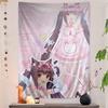 Аниме Nekopara Фильм Липкий DIY Настенный Гобелен Хиппи Цветочные Настенные Ковры Декор для Общежития Настенное Искусство для Спальни Гостиной Дизайн
