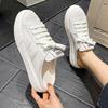 Color-polished Little White Shoes for Women 2025 New Korean Version of Casual Sports Muffin Thick-soled Retro Old Dirty Shoes for Women