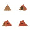 Палатка для кемпинга NORDISK Outdoor Thrym Helm 3 Tipi Type Pole Free 3 человека 3 122055 Picante/Cashew (Тримхейм ПУ)