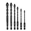 Masonry Drill Bits Set with Tungsten Carbide Tips for Various Surfaces