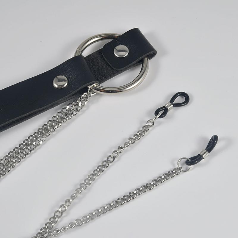 1 шт. Кольцо для соска с колье-чокером в стиле панк, длинная цепочка, штанга для пирсинга сосков, ювелирные изделия