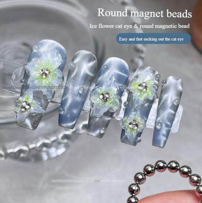 Кошка Магнитная 3D Магнитная палочка Доска Магнитный гель-лак для ногтей Лак Волшебный нейл-арт Инструменты для самостоятельного маникюра