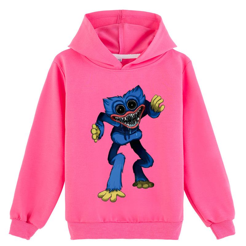 Детская 3D-толстовка с капюшоном Huggy Wuggy пуловер Poppy Playtime Children Sweater Y455
