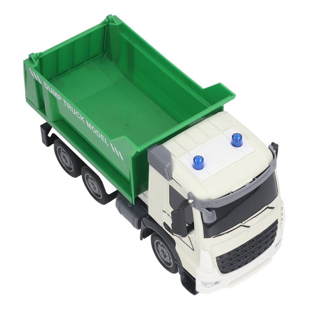 Игрушка мусоровоз со светом и звуком, перезаряжаемая, симуляция, дистанционное управление, санитарный грузовик