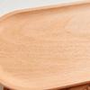 Minimalist Dessert Plate Oval Bread Board Japanese style Wooden Tray  Tea