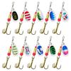 Compacts Plastomer Fishing Lures With Realistic Swimming Action Rapid Sinking for Various Water Conditions
