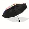 1pc Duffy And ShelliaMay Automatic Umbrella 8-Bone Design Compact Gear for Outdoor Travel,Perfect Gift for Friends' Birthdays yy250815041