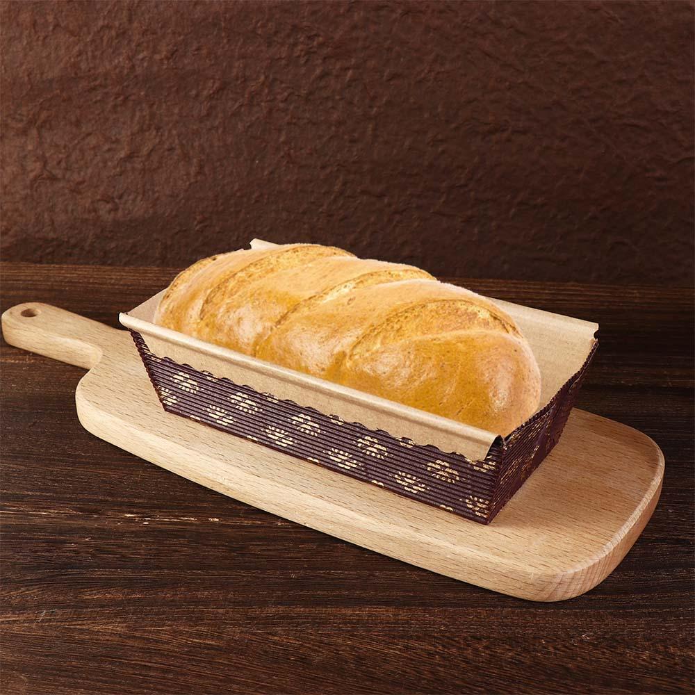 Пекарня Вечеринка Одноразовые Прямоугольные Бумажные Формы Для Выпечки Бумаги Коробка Для Тостов Противень Для Хлеба Подложка Для Торта