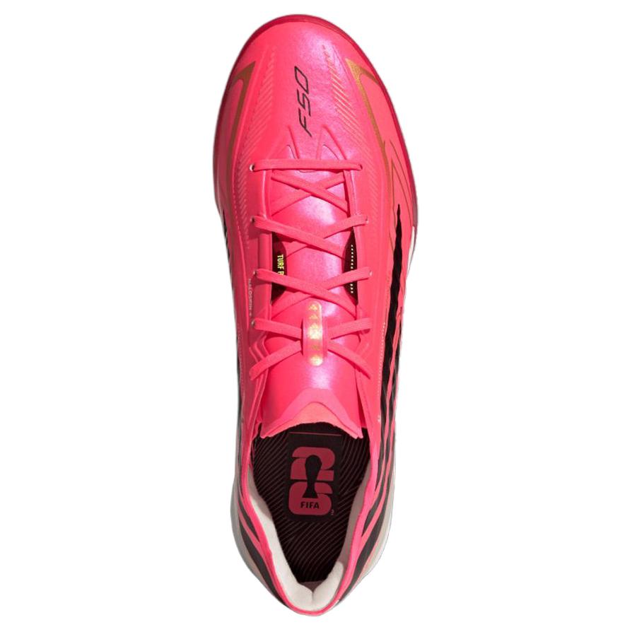 adidas Серия F50 Гипербыстрые Pro Удобная посадка Футбольные бутсы Унисекс кроссовки Розовый Черный IH4567