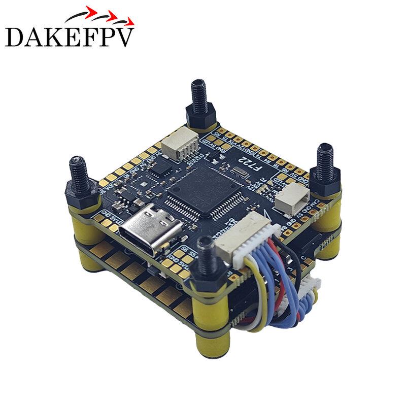 Полетный контроллер F722 и стек регуляторов скорости 100A от DAKEFPV