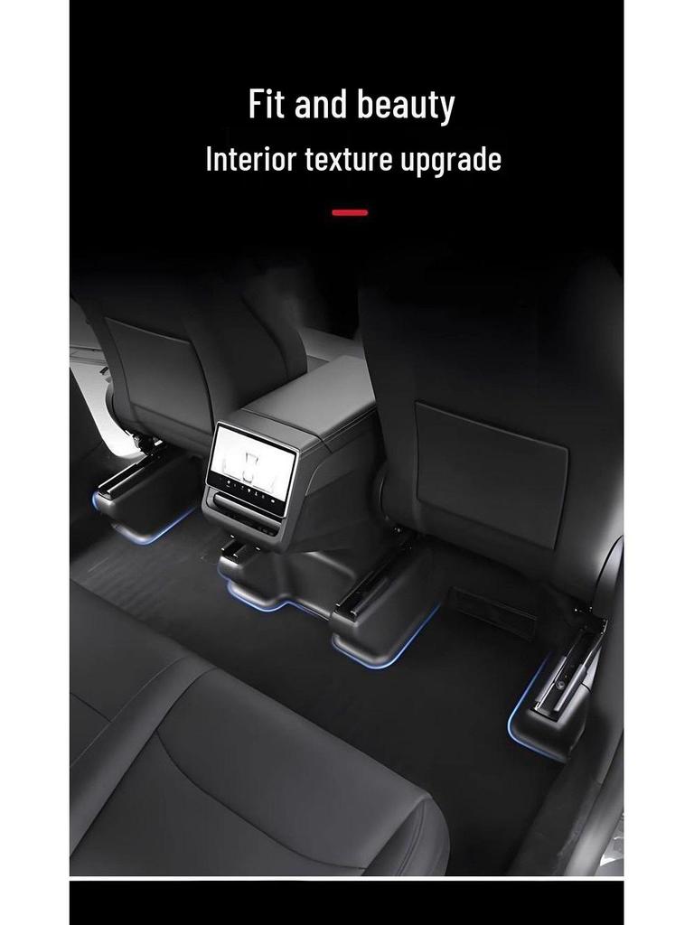 Model Y/YL Center Console Kick Protection Board - Full Coverage Slider Guard