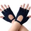 1Pair Half Finger Yoga Antislip Gloves Women Pilates Warm Cycling Gloves Multicolor Yoga Gloves Fitness Aerial Yoga Accessory
