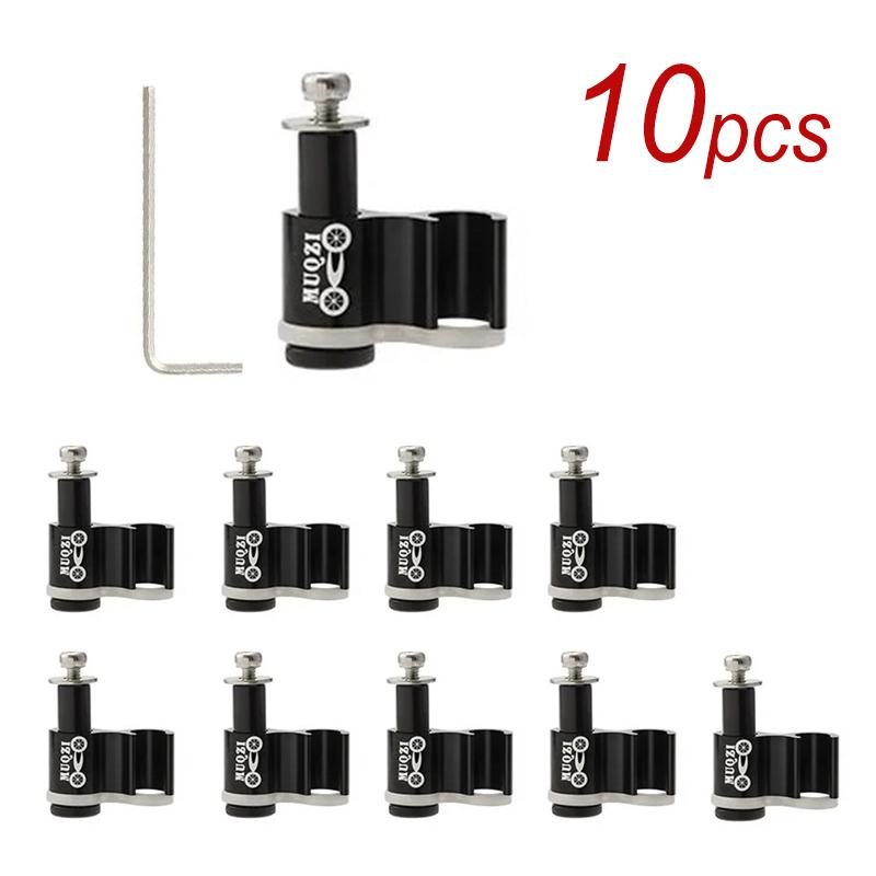 MUQZI 2/5/10PCS Cable Guide Adapter Bike Brake Shift Cable Clamps Fixed Clip Hydraulic Line Pipe Hose Holder Fuse Holders1