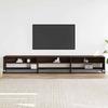 VidaXL Meuble TV chêne marron 270x40x46 cm bois d'ingénierie, support TV, buffet TV, meuble multimédia, banc TV, meuble 3300814