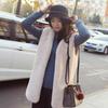 Imitation Fur Vest Medium and Long Imitation Rabbit Plush Vest Thickened Fluffy Jacket Vest Women's New Autumn and Winter Models
