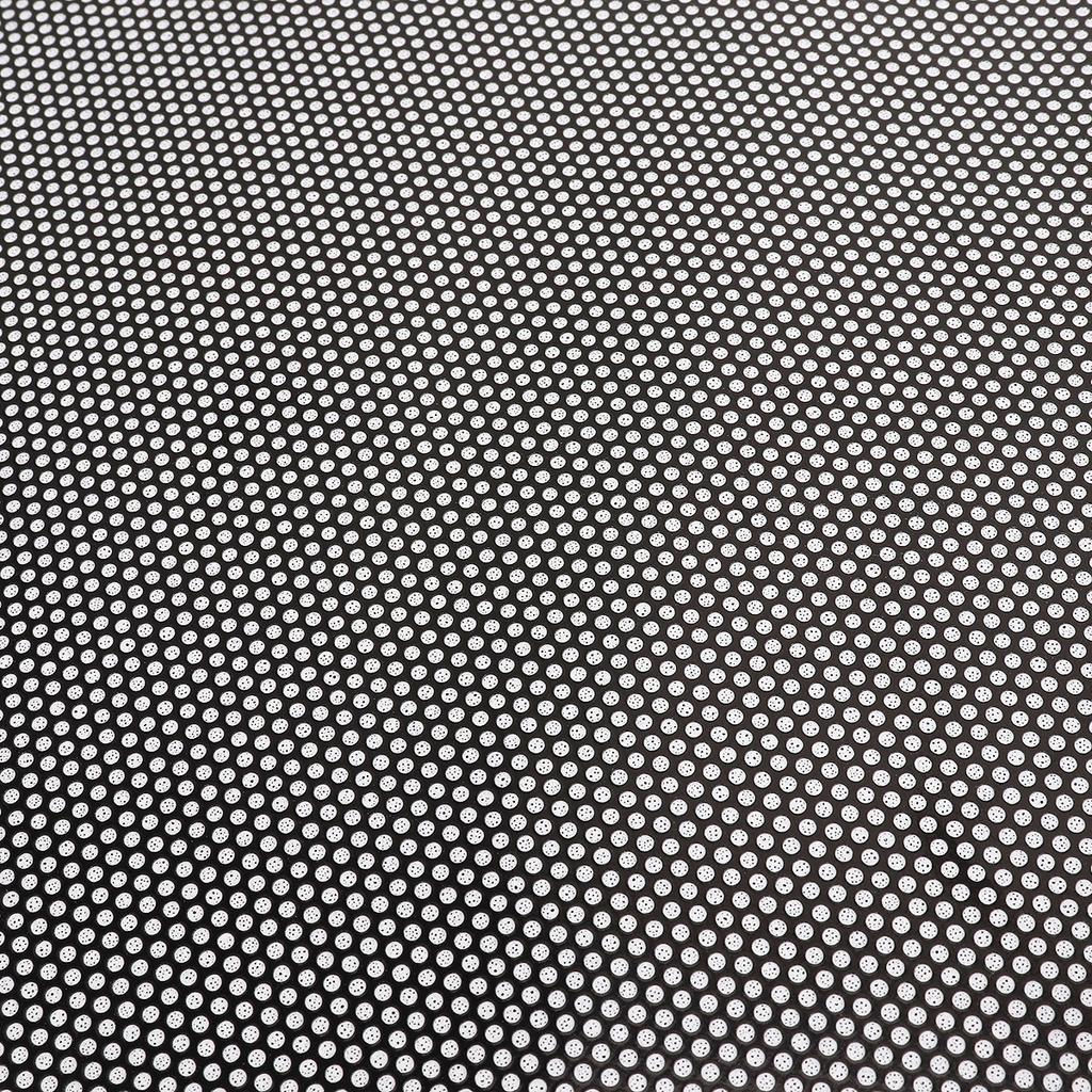 Black 106 x 28cm PVC Mesh Pore Shape Automobile Lamps Repacking Sticker Fit for Car / Motorcycle Refitting Lamp FilmGood product
