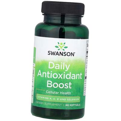 Витамины А, С, Е и селен, Daily Antioxidant Boost, 60гелкапс (36280242)