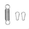 Hammock Hanging Kit with 2 Carabiner, Snap Hooks Heavy Duty 500 Capacity,Swing Spring for Swinging