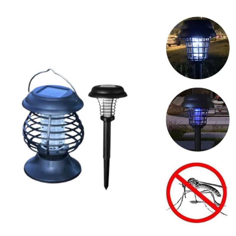 Solar Powered Mosquito Zapper Led Garden Light For Outdoor Pest Control