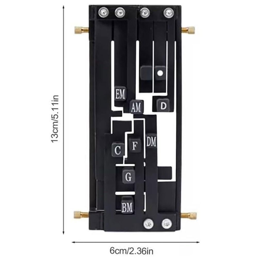 Портативный тренажер аккордов для гитары, гитарный помощник, тренажер аккордов, новый помощник для гитарных аккордов, для начинающих