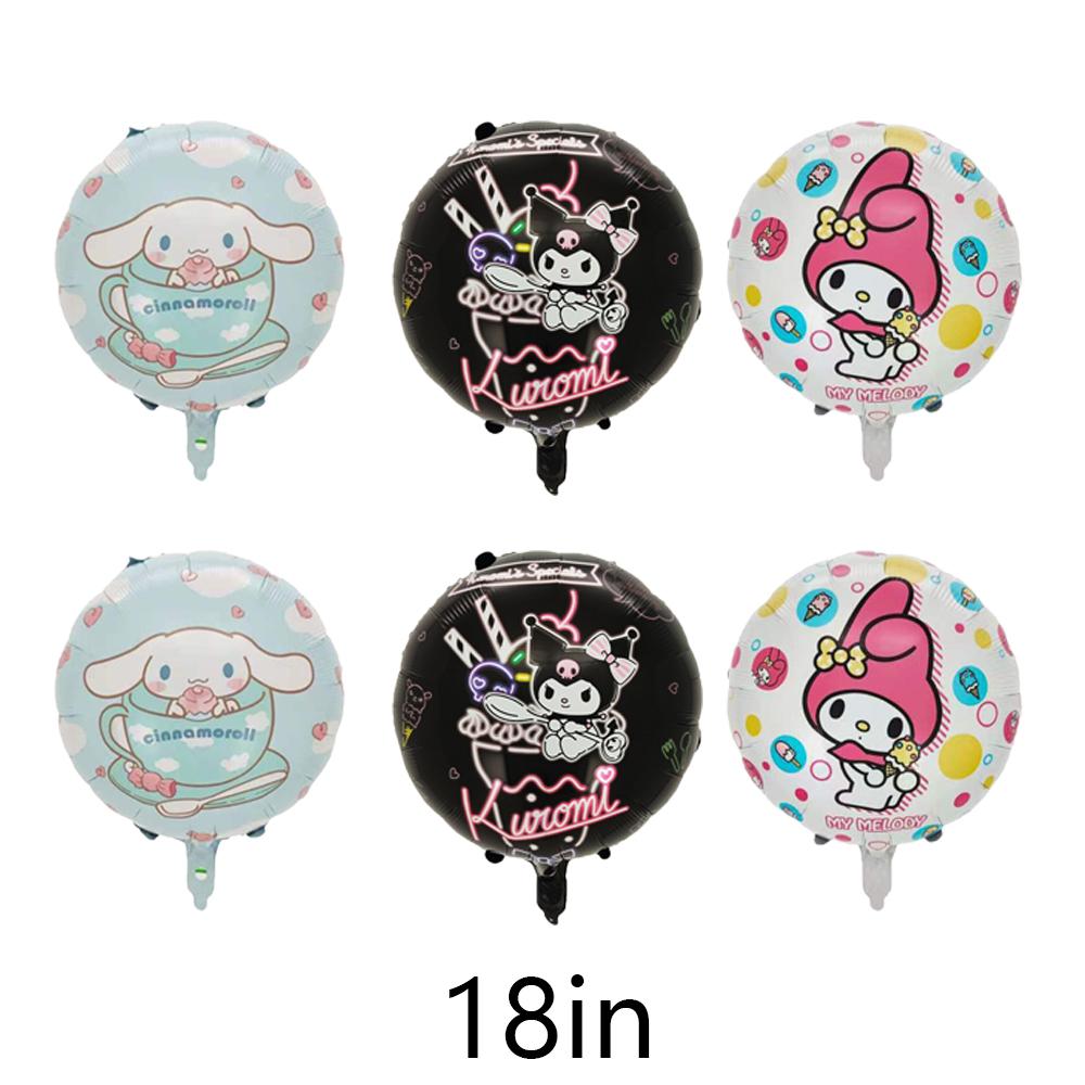 15 шт. Мультяшные воздушные шары для вечеринки, Декор для детей, Вечеринка в стиле Куроми, Парк аттракционов