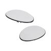 2 × Heated Side View Mirror Glass for BMW Mini Cooper 2007-2015