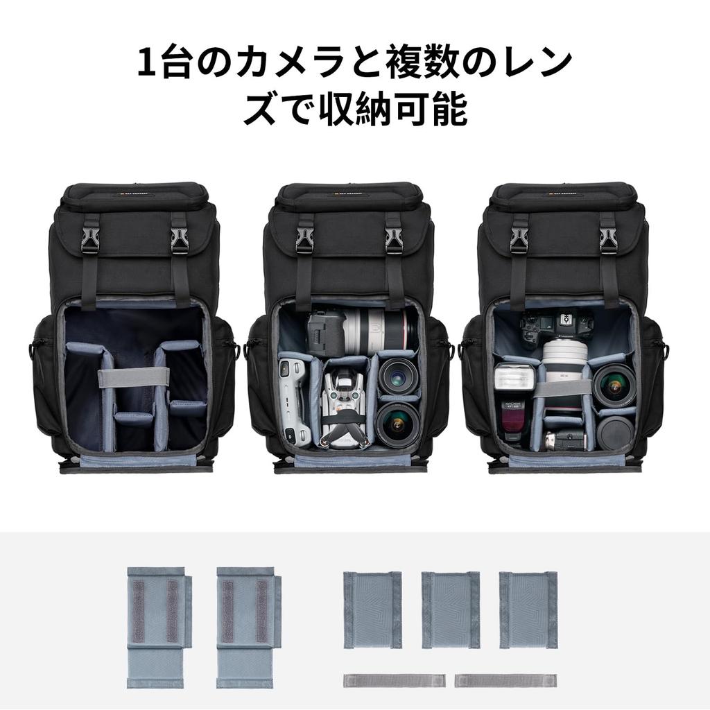 Camera Camera Large 2 Air Comes with Rain EVA Material Waterproof and Can Store 16 Inch PC Suitable for Photography [K&F Concept] Bag, Backpack,