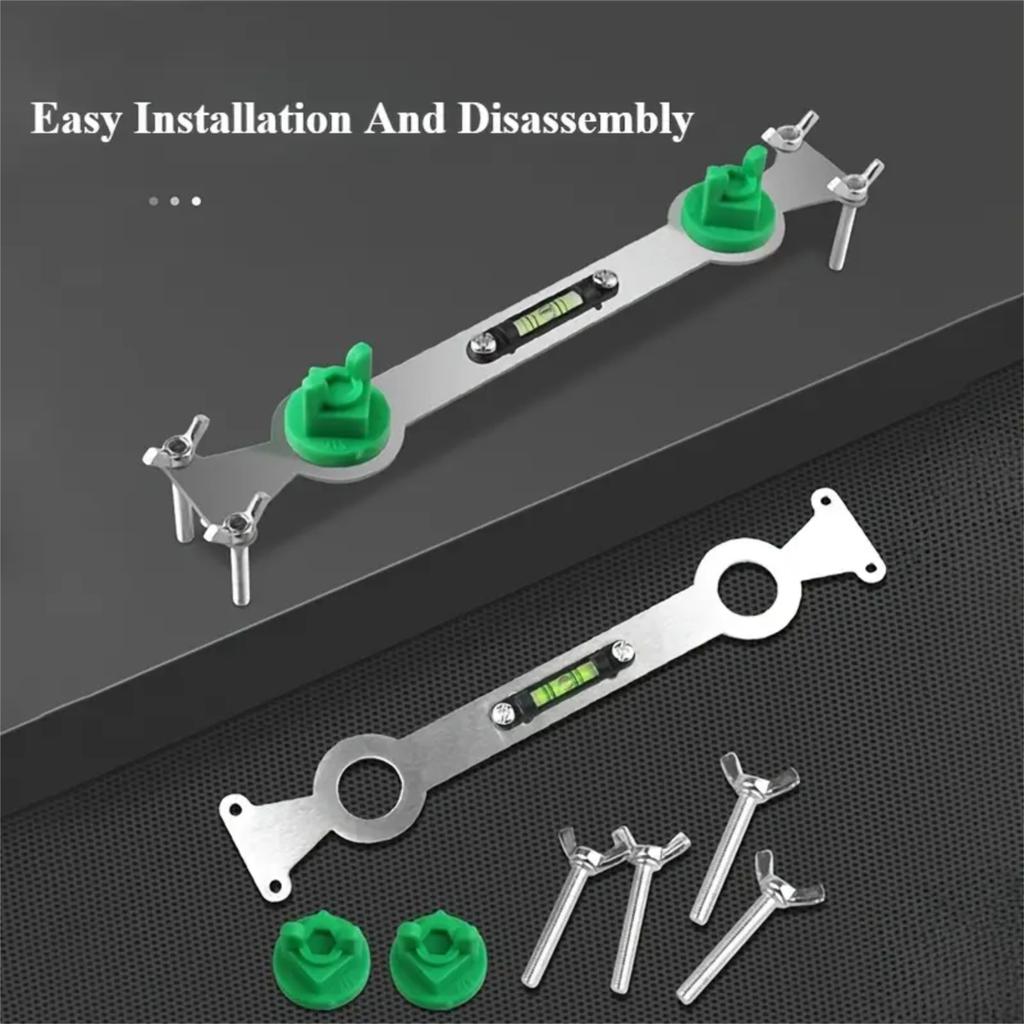 Регулируемый инструмент для выравнивания труб горячей и холодной воды с пузырьковым уровнем для установки душа 3 мл