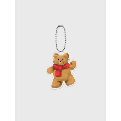 Theninemall винтажный зимний акриловый брелок-мишка