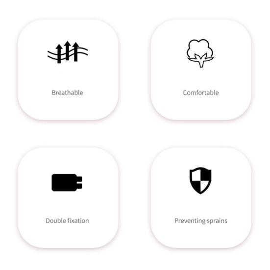 1 Pair Kids Ankle Brace Foot Support Ankle Stabilizer Wraps Protector Sock Injury Prevention Breathable Lightweight Ankle Guard