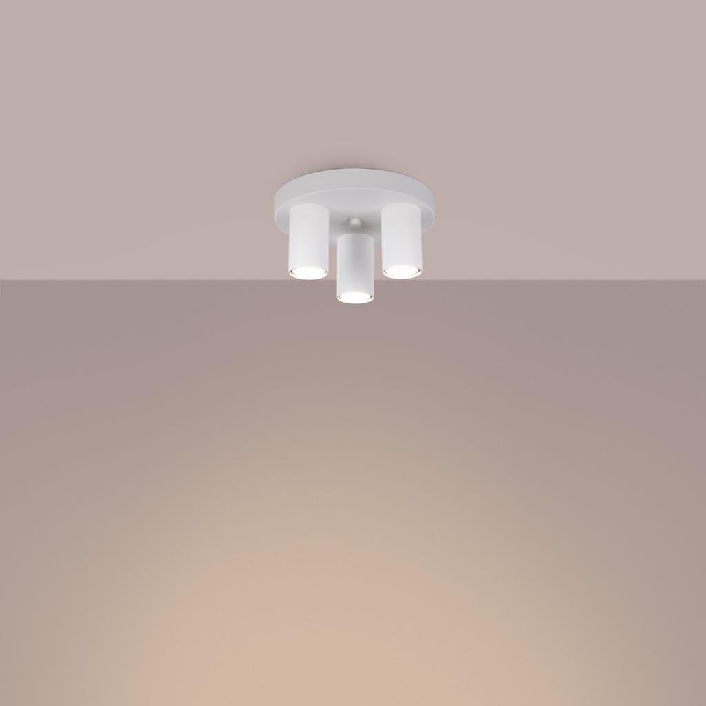 Lagos 3P ceiling lamp white