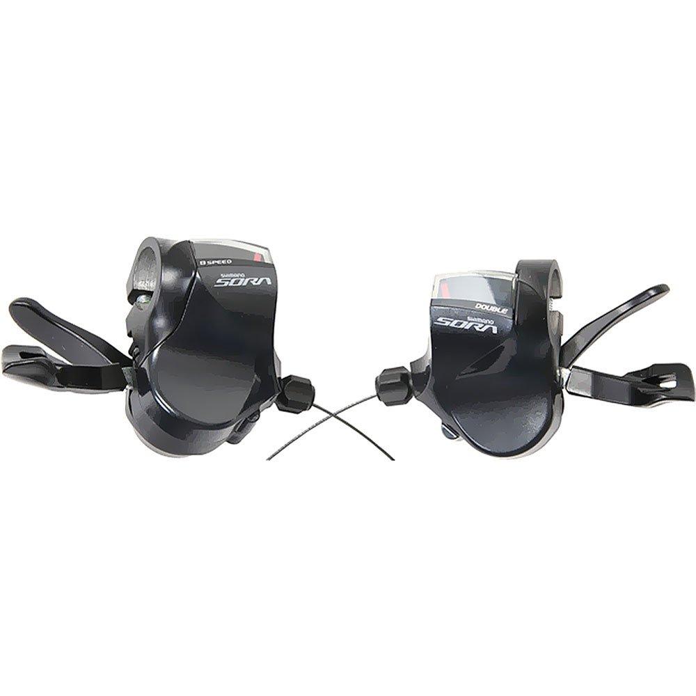 SHIMANO Комплект рычагов переключения передач левый и правый ESLR3000DPA SORA (ДОРОГА) SL-R3000-P 2×9S