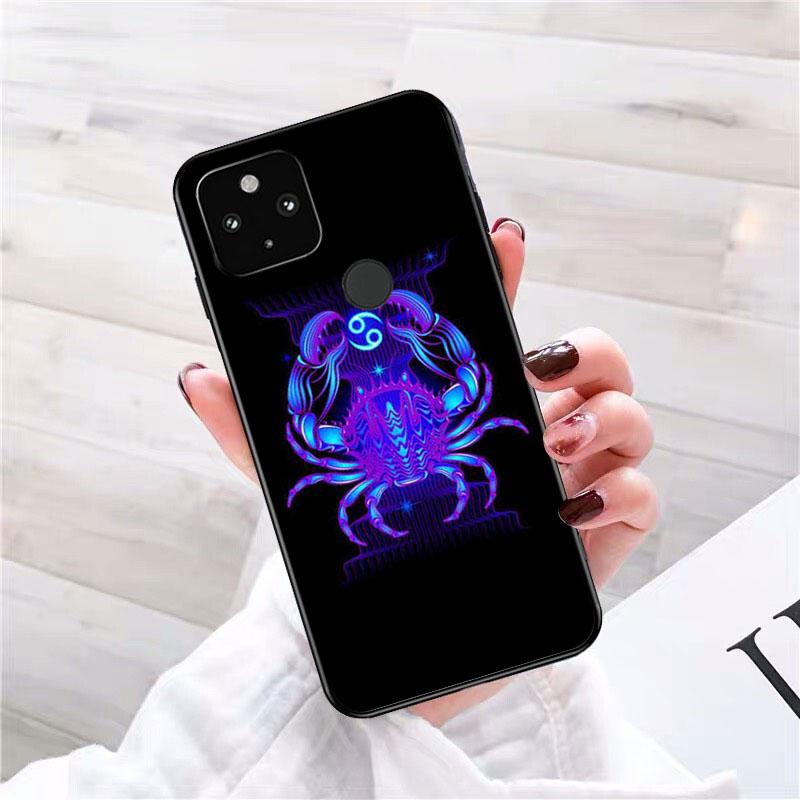 Чехол для телефона со знаками зодиака для Google Pixel 7 Pro 7 6A 6 Pro 5A 4A 3A Pixel 4 XL Pixel 5 6 4 3 XL 3A XL 2 XL