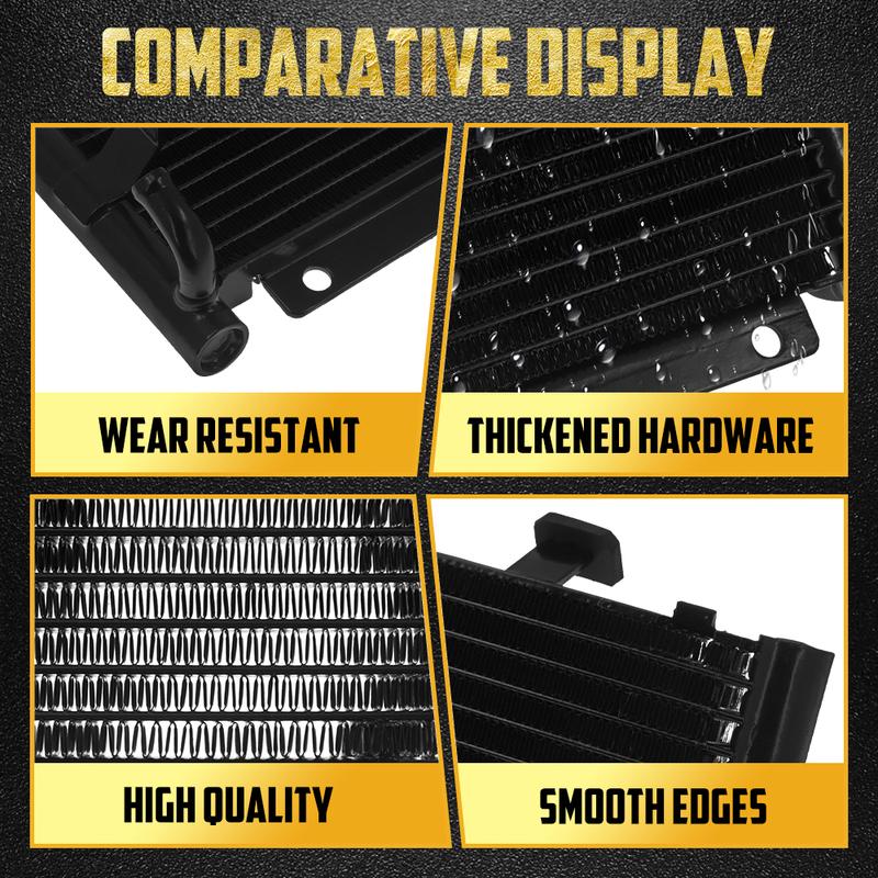 Motorcycle Oil Cooler Radiator Water Tank For Harley Touring 17-25 Road King FLHR Electra Glide Ultra Classic FLHTCU FLHX FLTRX