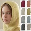 Wool Blend Earflap Hat Alpaca Pullover Hat Simple Ear Protection Hat Outdoor