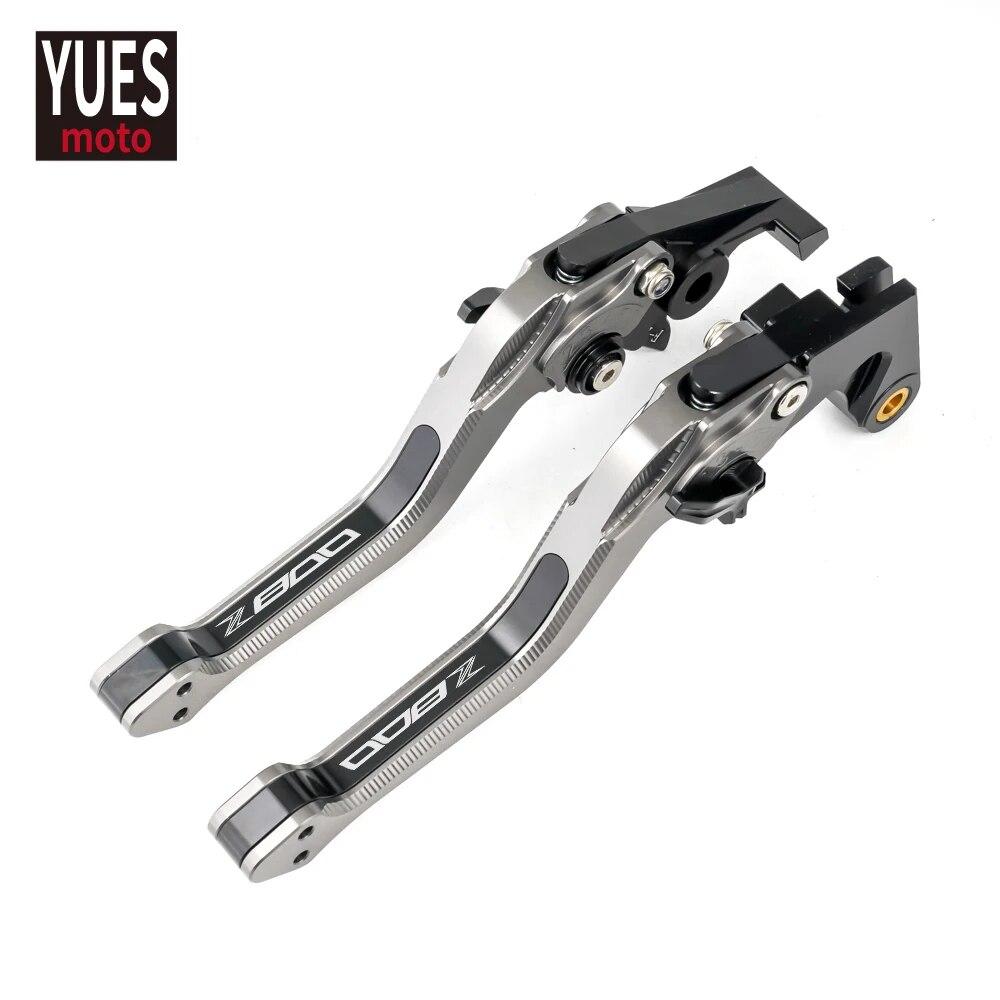Аксессуары для мотоциклов, короткие регулируемые тормозные рычаги с ЧПУ, 3D ромб, новые рычаги для Kawasaki Z800 E версии Z 800