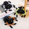 PP Cotton Colored Eye Spider Plush Pendant Fluffy Spider Plush Keychain  Home Decor