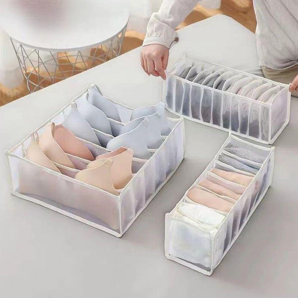 Foldable Socks Storage Box Multifunction Drawers Clothes Organizer  Bedroom Storage