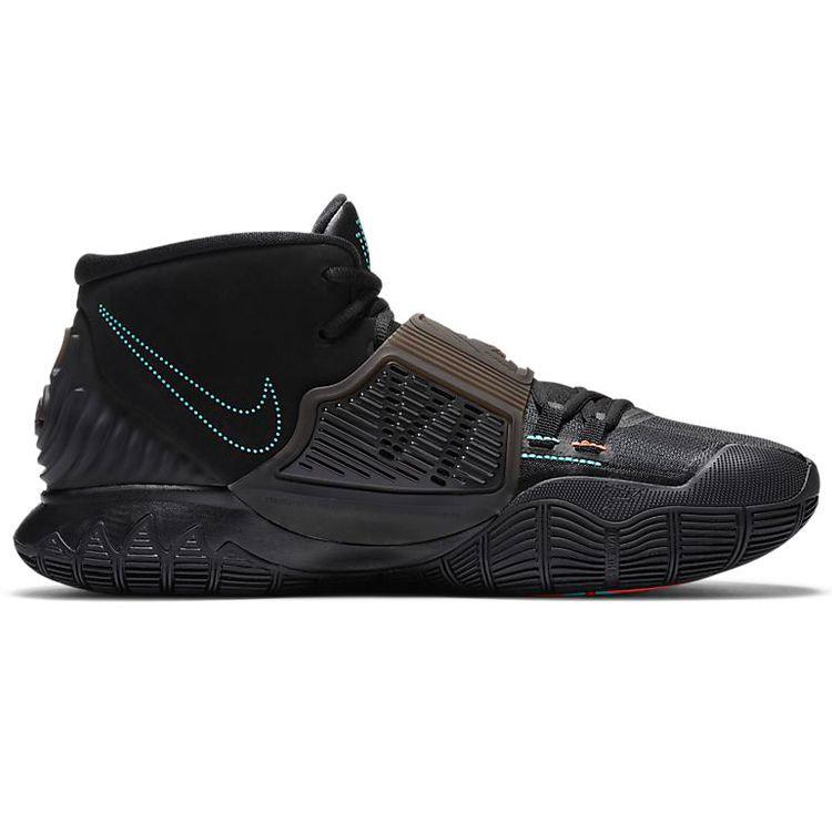 Nike Кроссовки унисекс Kyrie 6 EP Shot Clock черные BQ4631-006