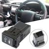 For Toyota Center Console USB AUX Audio Adapter Socket from Year 14 19