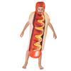 3D Color Printed Children's Halloween Cosplay Hot Dog Jumpsuit Costume for Food Stage Role-playing